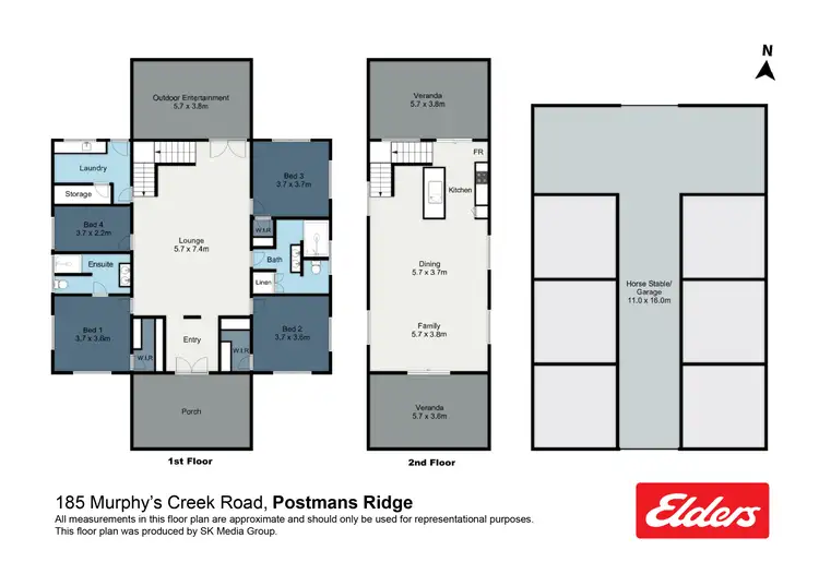 Floorplan of Homely rural property listing, 185 Murphys Creek Road, Postmans Ridge QLD 4352