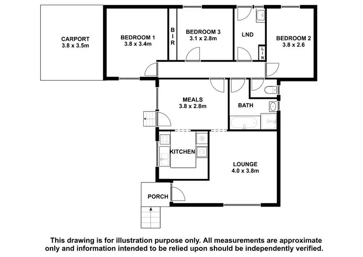 Floorplan of Homely house listing, 5 Creek Street, Mount Gambier SA 5290
