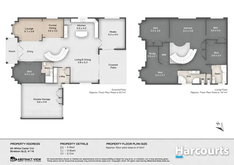 Floorplan of Homely house listing, 95 White Cedar Circuit, Stretton QLD 4116