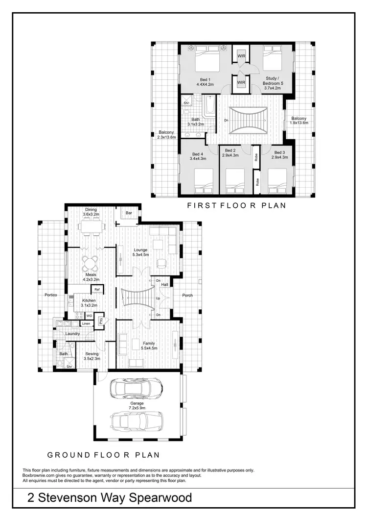 Floorplan of Homely house listing, 2 Stevenson Way, Spearwood WA 6163