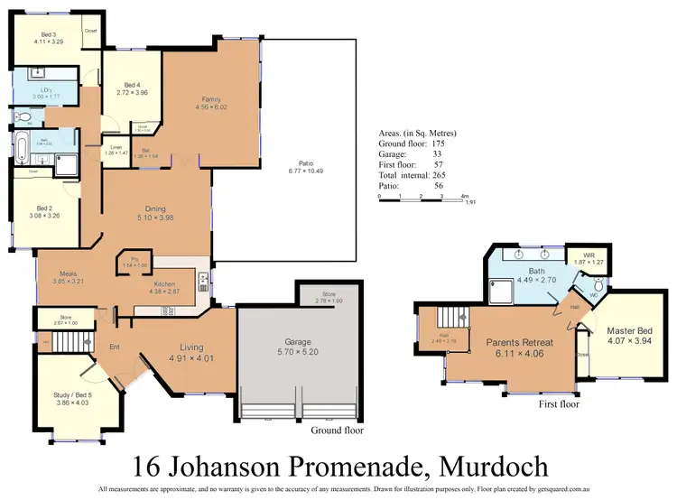 Floorplan of Homely house listing, 16 Johanson Promenade, Murdoch WA 6150
