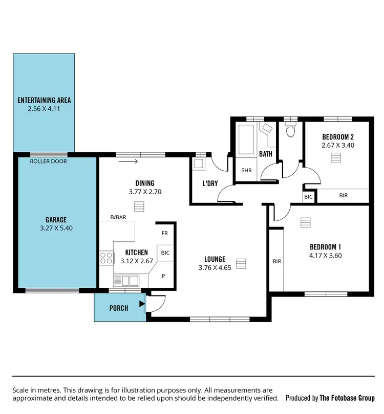 Floorplan of Homely unit listing, 2/15 Sixth Avenue, Ascot Park SA 5043