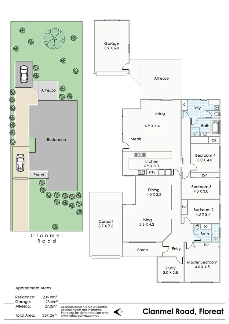 Floorplan of Homely house listing, 22 Clanmel Road, Floreat WA 6014