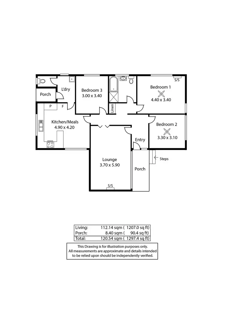 Floorplan of Homely house listing, 16 Edwards St, Port Augusta SA 5700