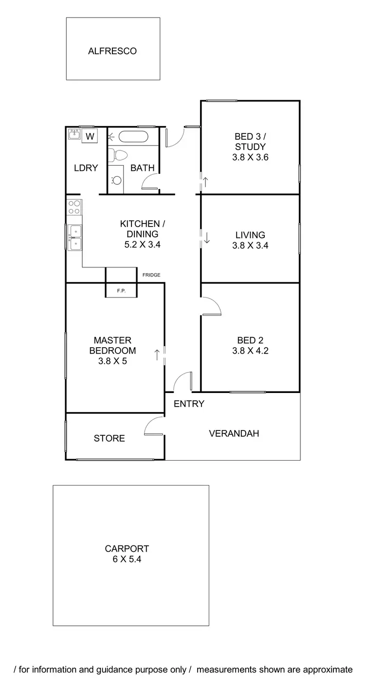 Floorplan of Homely house listing, 42A Carnarvon Street, East Victoria Park WA 6101