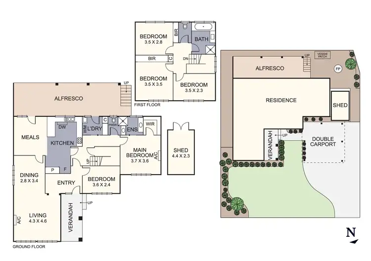 Floorplan of Homely house listing, 26 Old Kent Road, Mooroolbark VIC 3138