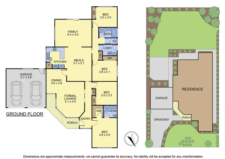 Floorplan of Homely house listing, 441 Dandelion Drive, Rowville VIC 3178