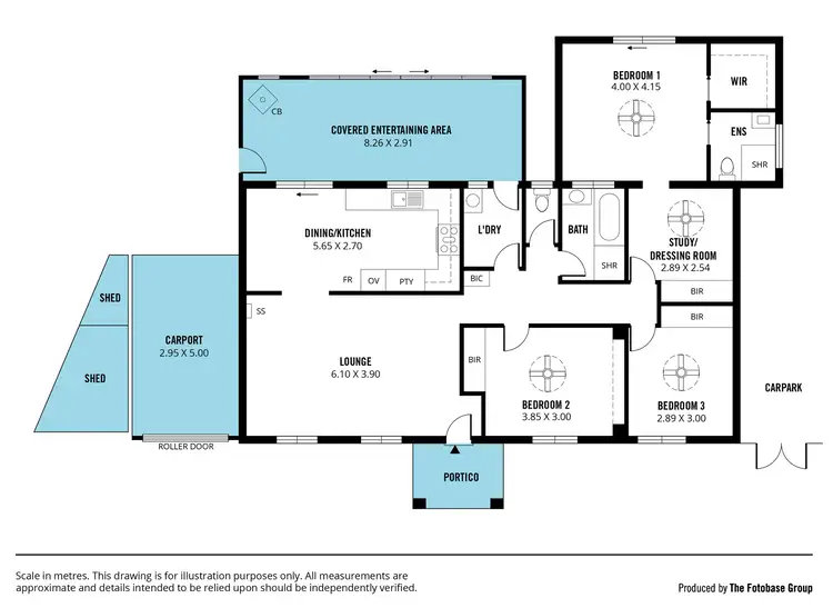 Floorplan of Homely house listing, 11 Shropshire Close, Old Reynella SA 5161
