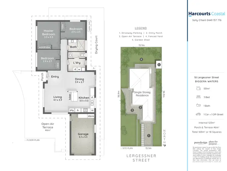 Floorplan of Homely house listing, 10 Lergessner Street, Biggera Waters QLD 4216