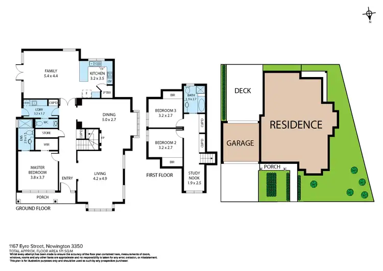 Floorplan of Homely house listing, 1167 Eyre Street, Newington VIC 3350