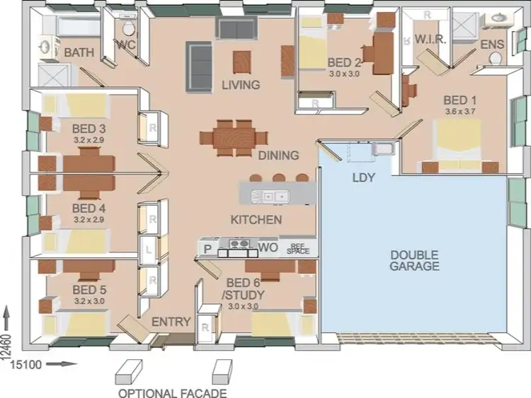 Floorplan of Homely house listing, 5 Figtree Court, Yamanto QLD 4305