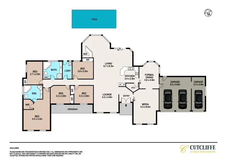 Floorplan of Homely rural property listing, 150 Kestrel Way, Yarramundi NSW 2753