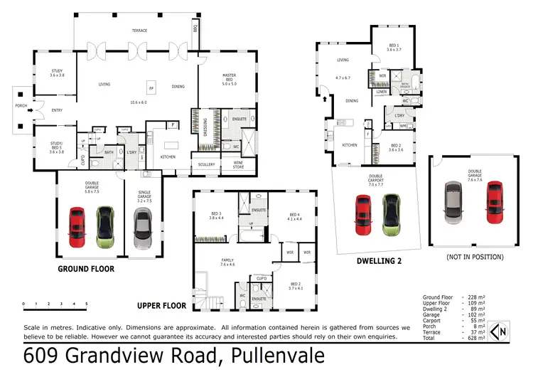 Floorplan of Homely rural property listing, 609 Grandview Road, Pullenvale QLD 4069
