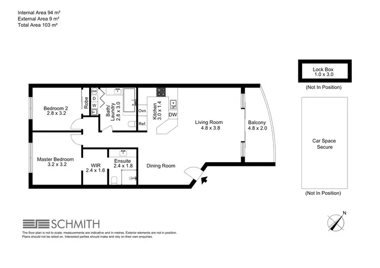 Floorplan of Homely apartment listing, 101/955 Gold Coast Highway, Palm Beach QLD 4221