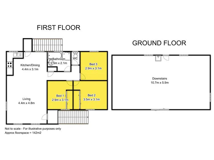 Floorplan of Homely house listing, 35A First Avenue, Marsden QLD 4132