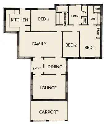 Floorplan of Homely house listing, 39 Eacott Street, Mandurah WA 6210