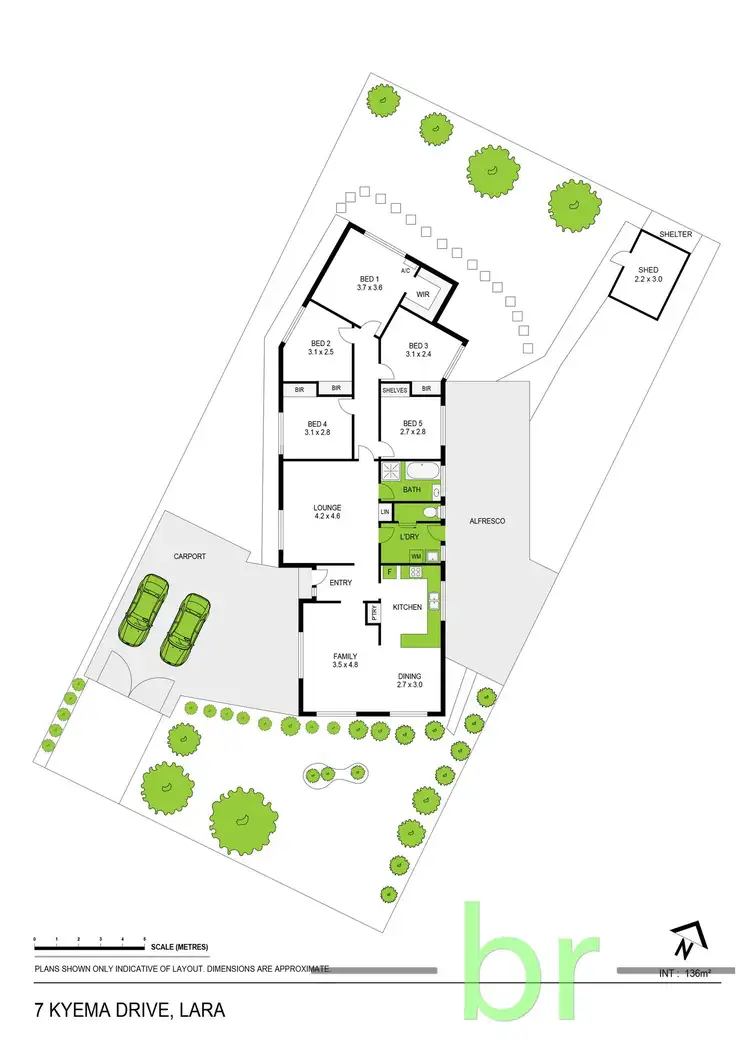 Floorplan of Homely house listing, 7 Kyema Drive, Lara VIC 3212