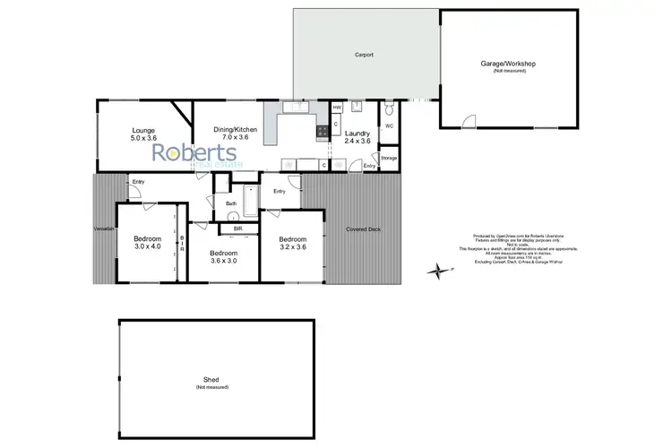 Floorplan of Homely house listing, 636 Forth Road, Forth TAS 7310