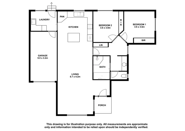 Floorplan of Homely house listing, 2/19 Peters Street, Mount Gambier SA 5290