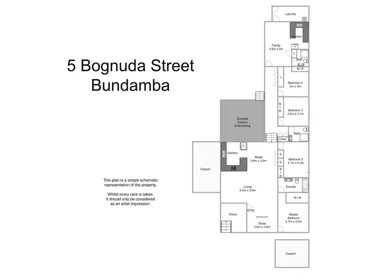 Floorplan of Homely house listing, 5 Bognuda Street, Bundamba QLD 4304