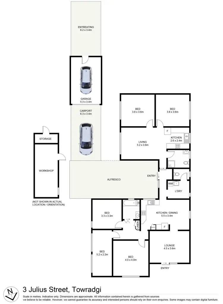 Floorplan of Homely house listing, 3 Julius Street, Towradgi NSW 2518