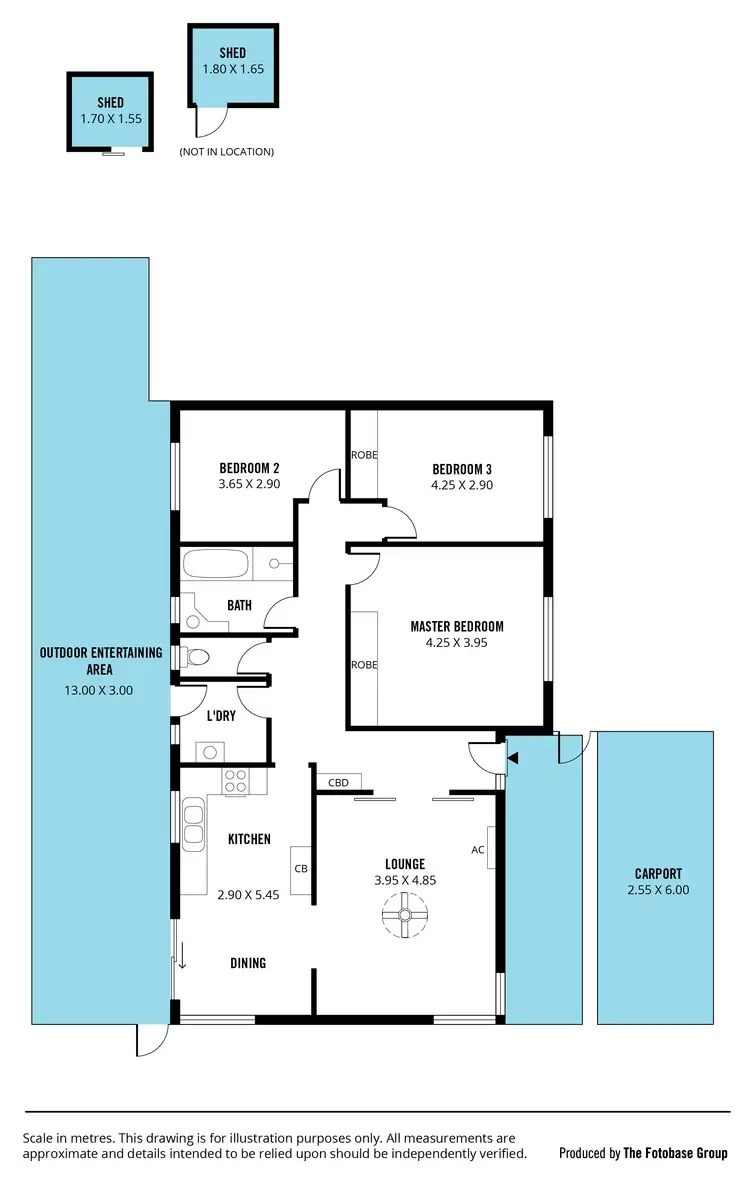Floorplan of Homely house listing, 47 Penneys Hill Road, Hackham SA 5163