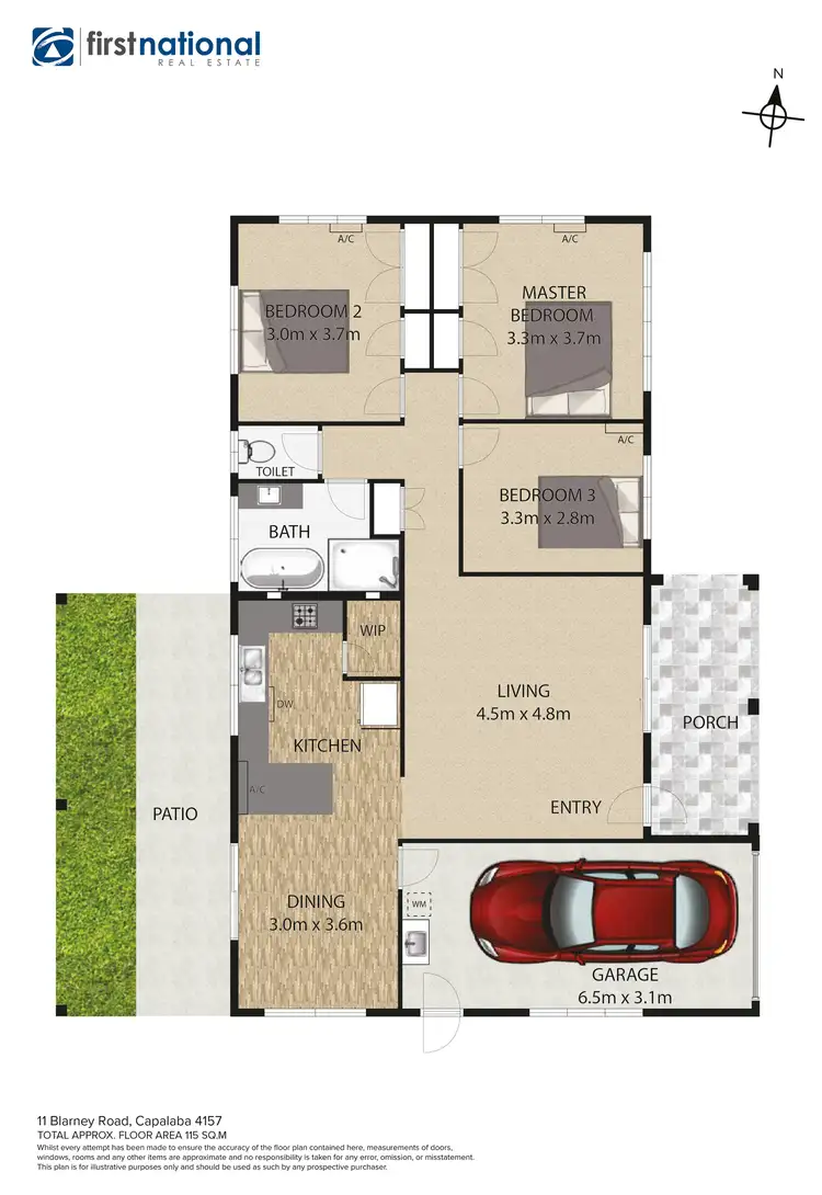 Floorplan of Homely house listing, 11 Blarney Road, Capalaba QLD 4157