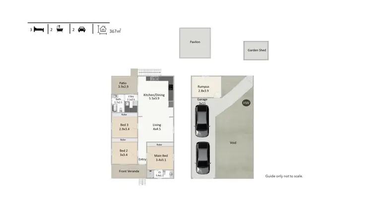 Floorplan of Homely house listing, 16 Murphy Street, Ipswich QLD 4305