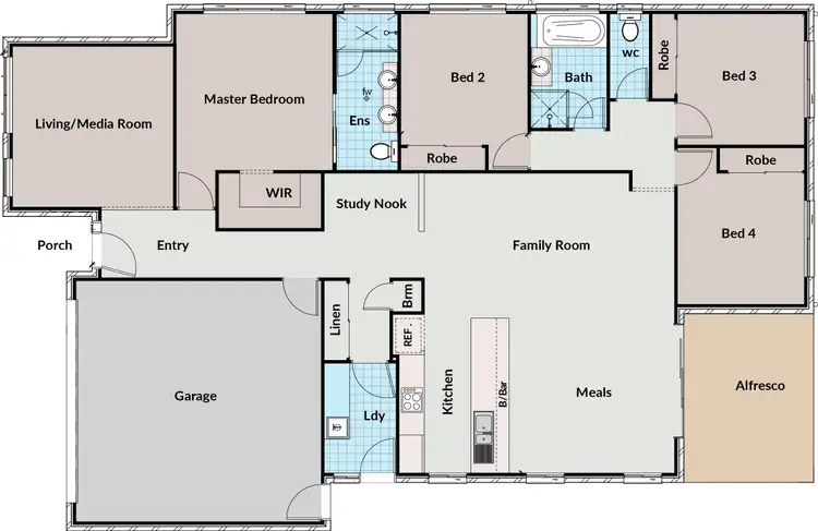 Floorplan of Homely house listing, 7 Dorretti Circuit, Upper Coomera QLD 4209