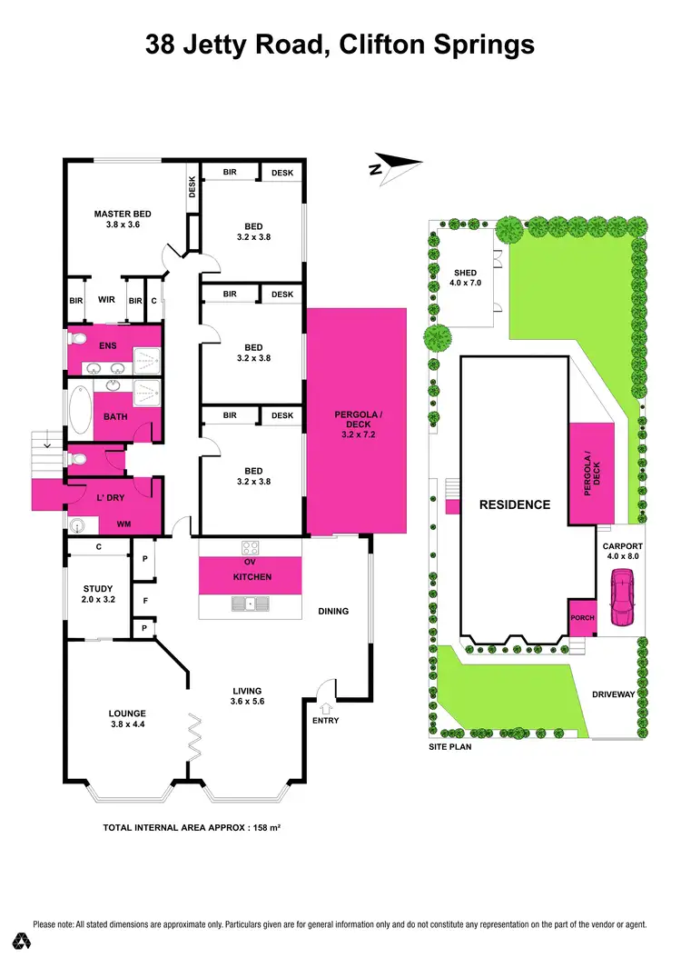 Floorplan of Homely house listing, 38 Jetty Road, Clifton Springs VIC 3222