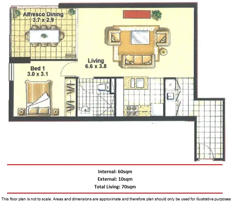 Floorplan of Homely apartment listing, 2306/108 Albert Street, Brisbane City QLD 4000