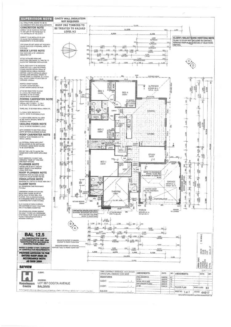 Floorplan of Homely house listing, 18 Cogita Avenue, Baldivis WA 6171