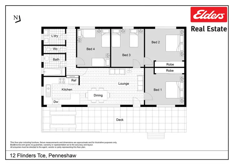 Floorplan of Homely house listing, 12 FLINDERS TERRACE, Penneshaw SA 5222