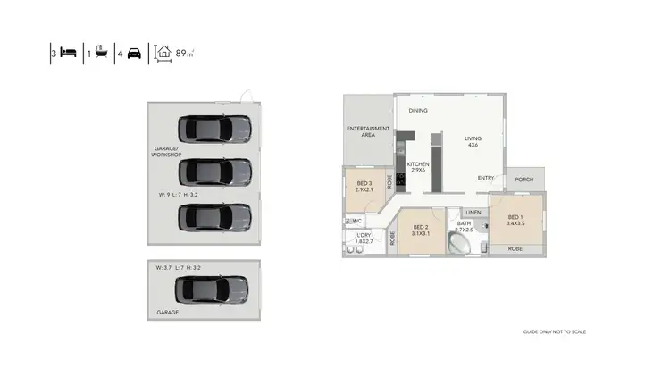 Floorplan of Homely house listing, 33 Crestview Avenue, Gatton QLD 4343