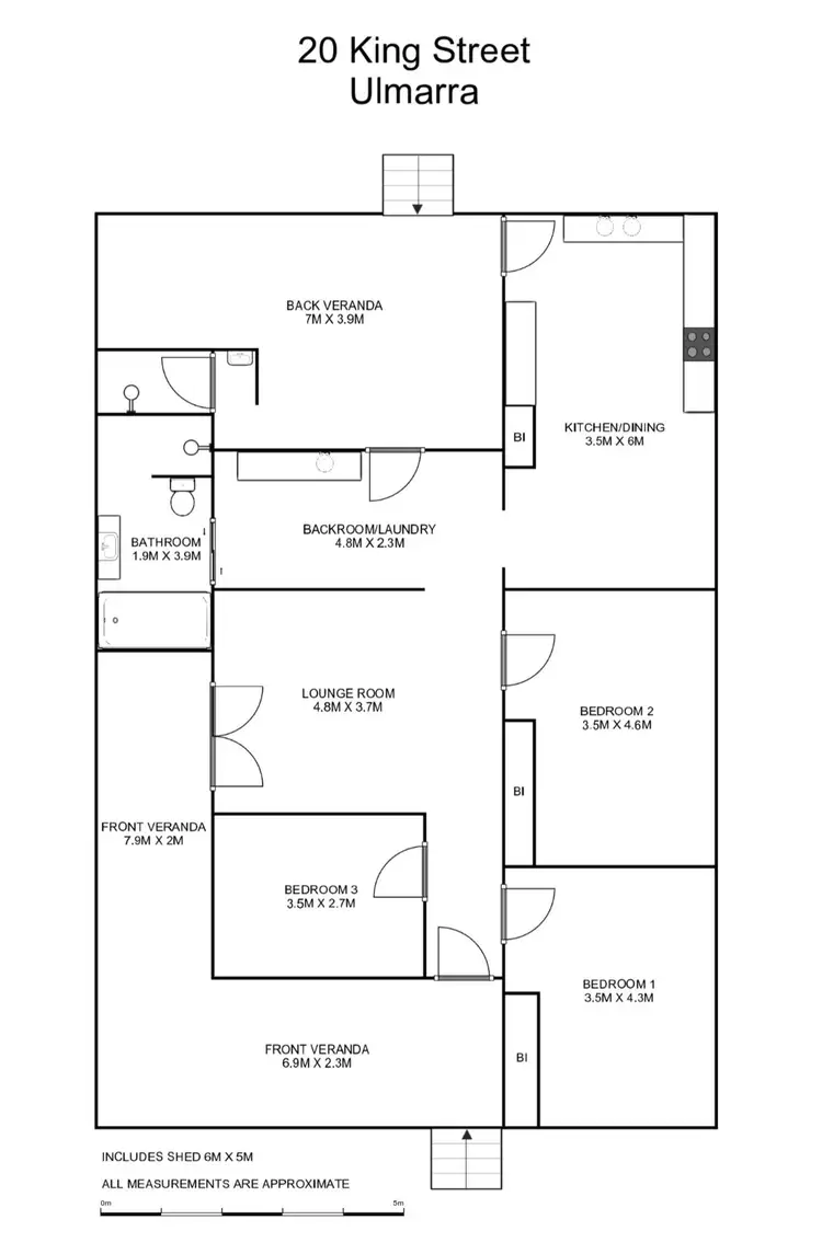 Floorplan of Homely house listing, 20 King Street, Ulmarra NSW 2462
