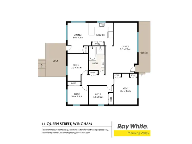 Floorplan of Homely house listing, 11 Queen Street, Wingham NSW 2429