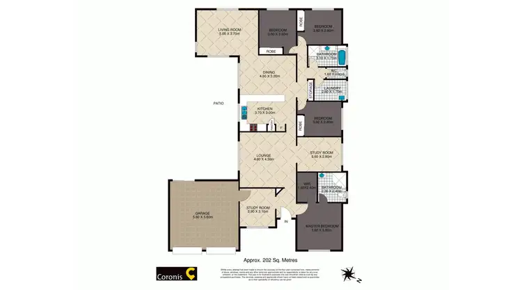 Floorplan of Homely house listing, 45 Eden Crescent, Springfield Lakes QLD 4300
