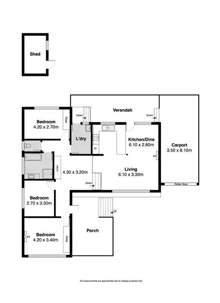 Floorplan of Homely house listing, 11 Saphire Road, Morphett Vale SA 5162