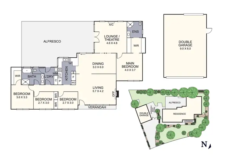 Floorplan of Homely house listing, 14 Eycot Street, Kilsyth South VIC 3137