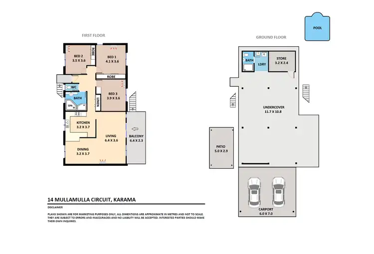 Floorplan of Homely house listing, 14 Mullamulla Circuit, Karama NT 812