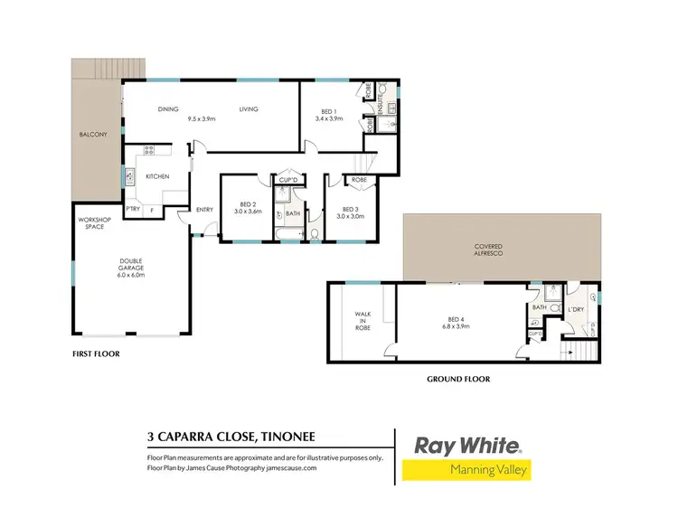 Floorplan of Homely house listing, 3 Caparra Close, Tinonee NSW 2430