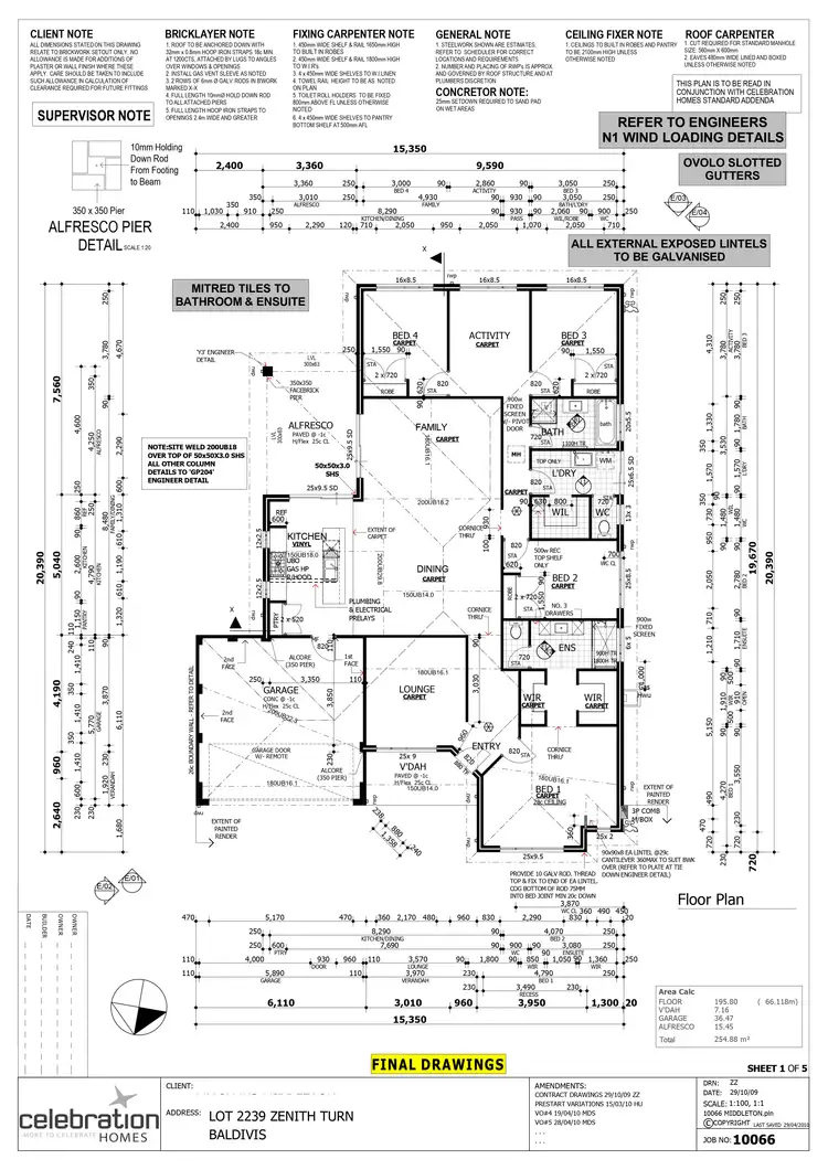 Floorplan of Homely house listing, 33 Zenith Turn, Baldivis WA 6171