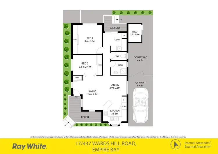Floorplan of Homely other listing, 17/437 Wards Hill Road, Empire Bay NSW 2257