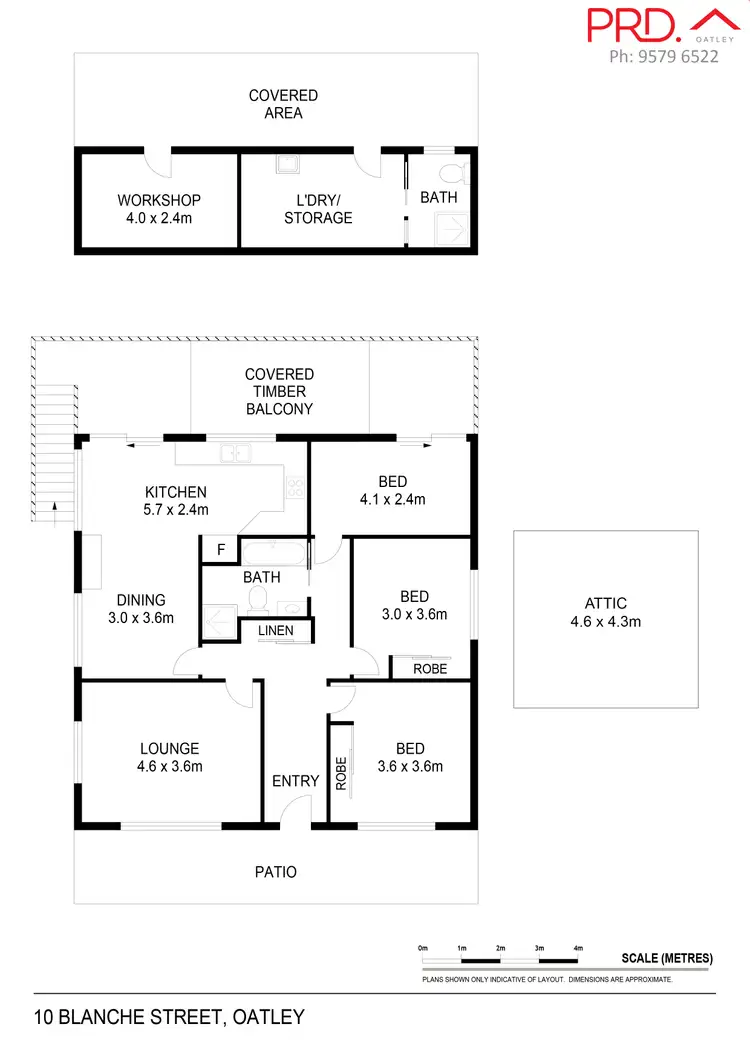 Floorplan of Homely house listing, 10 Blanche Street, Oatley NSW 2223