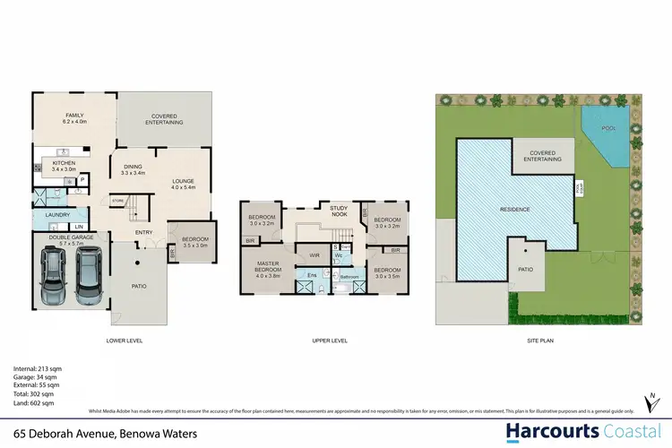 Floorplan of Homely house listing, 65 Deborah Avenue, Benowa Waters QLD 4217