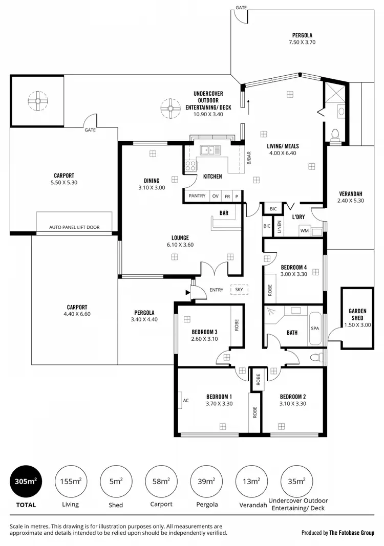 Floorplan of Homely house listing, 2 Hakea Ave, Athelstone SA 5076