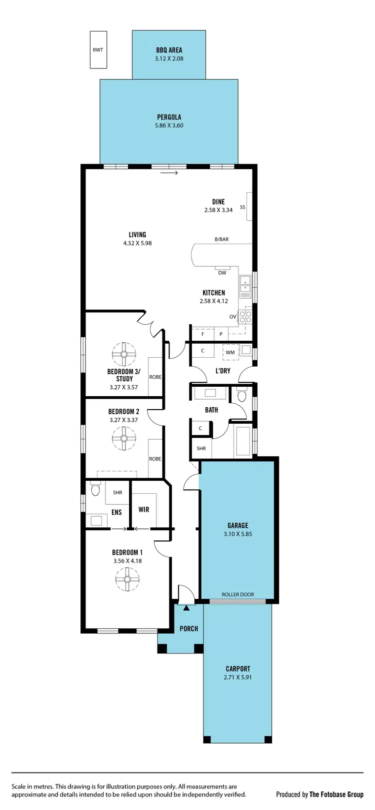 Floorplan of Homely house listing, 56a Windebanks Road, Happy Valley SA 5159