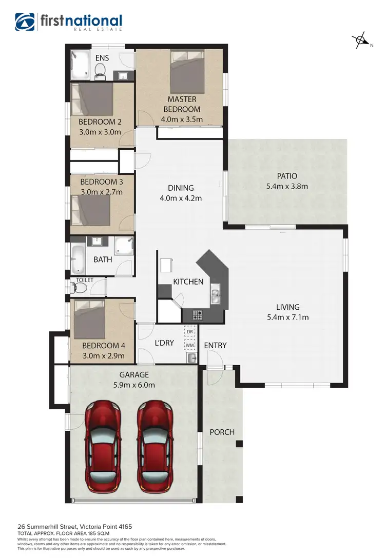Floorplan of Homely house listing, 26 Summerhill Street, Victoria Point QLD 4165