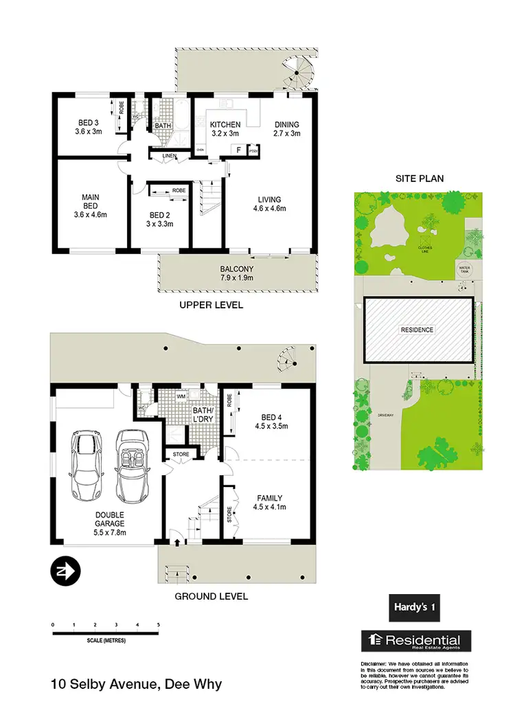 Floorplan of Homely house listing, 10 Selby Avenue, Dee Why NSW 2099
