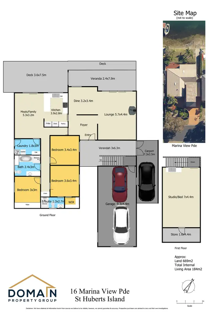 Floorplan of Homely house listing, 16 Marina View Parade, St Huberts Island NSW 2257
